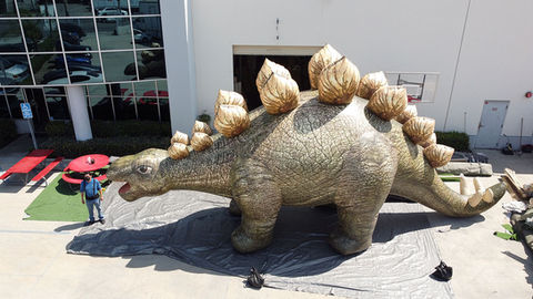 Giant Inflatable Stegosaurus