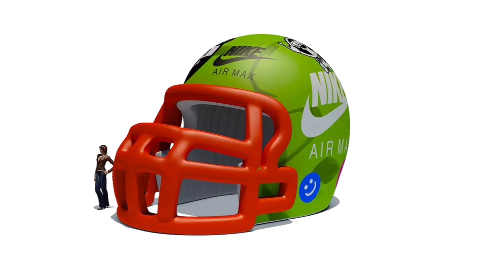 Inflatable Helmet Rendering