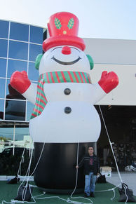 25 ft. Giant Inflatable Snowman