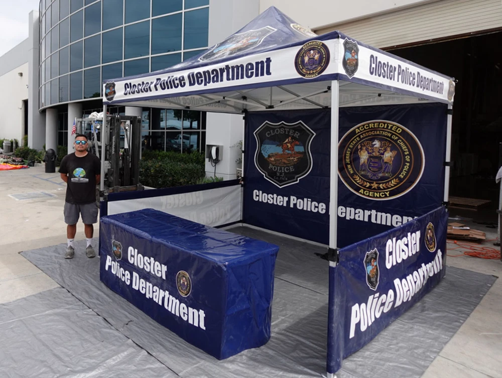 Police Department Tent