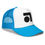 Thumbnail: Arrowhead Icon Embroidered Trucker Hat  (Black, Blue, or Light Pink)