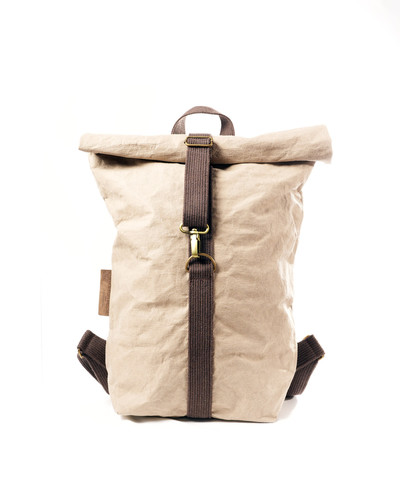 Rolltop Rucksack Beige Anna Johanna