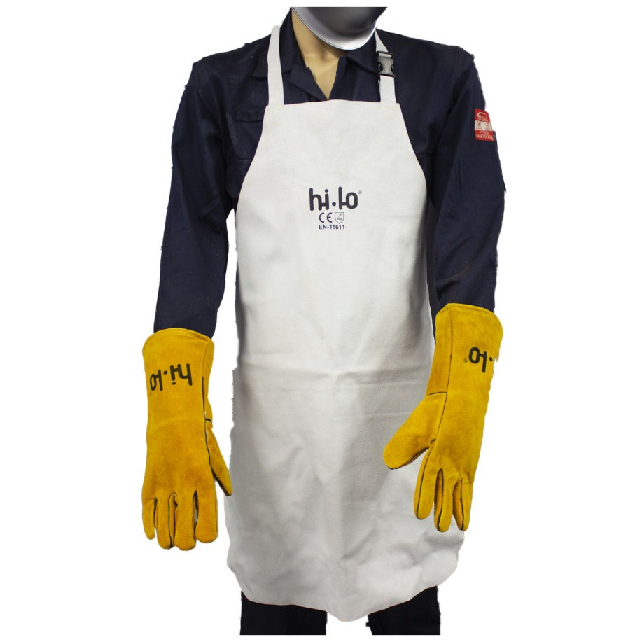 Hi-Lo Eco Standard Leather Bib Apron
