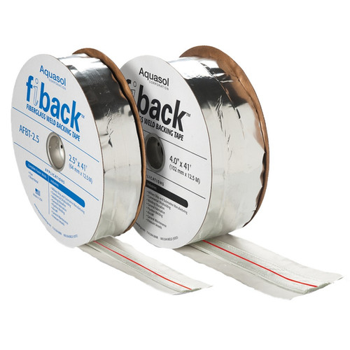 Aquasol Purge Fiback Fibreglass Backing Tape Truflame Welding
