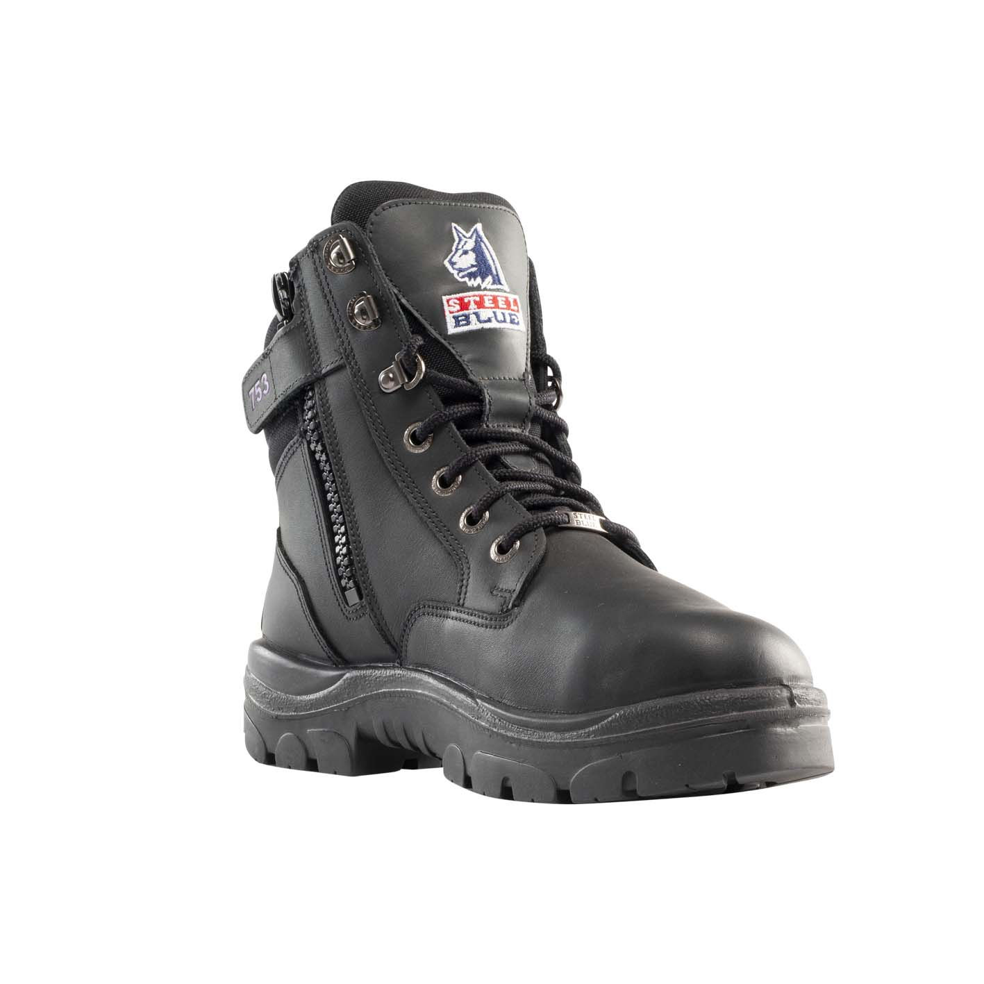 Steel Blue Southern Cross Zip Ladies Met safety boot