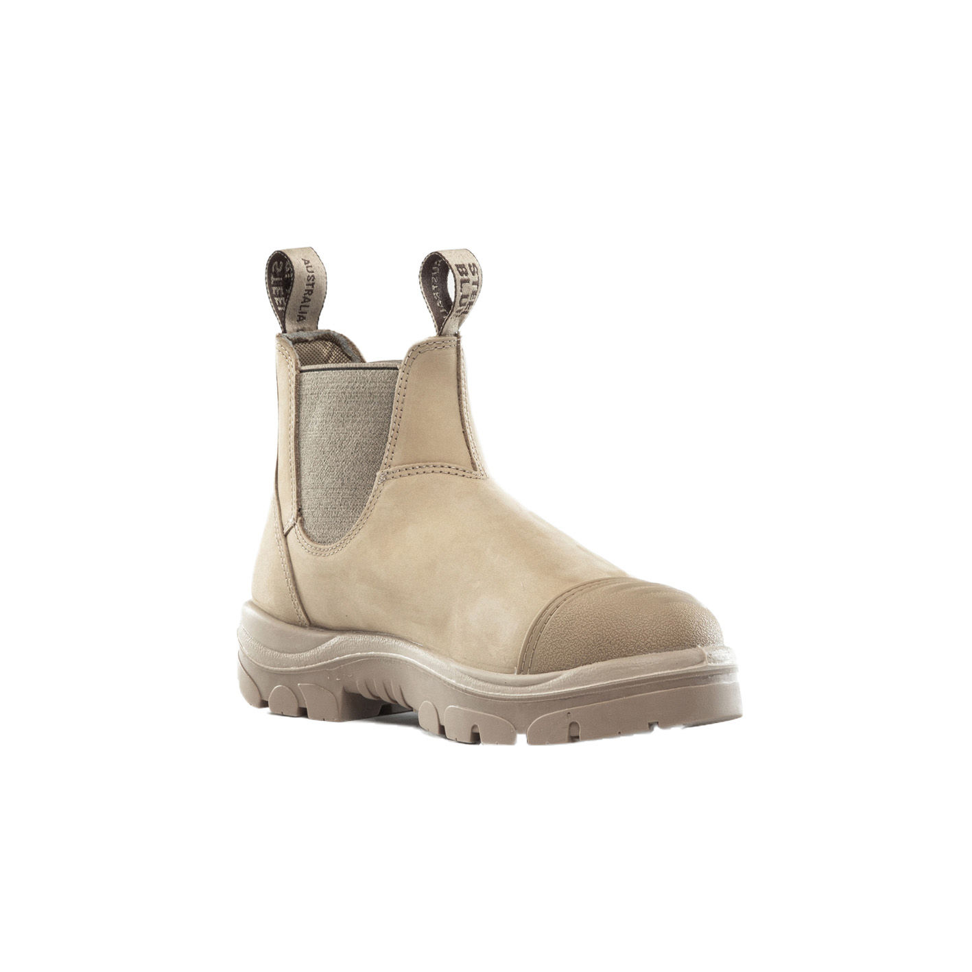 Steel Blue Hobart Scuff Safety Boot in Sand