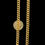 Thumbnail: 22” 7.5mm Hollow 10K Miami Cuban Necklace