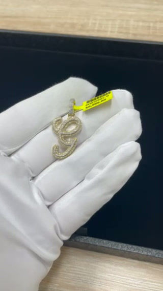 Thumbnail: 10K Natural Diamond “G” Initial 0.62CTW