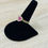 Thumbnail: 10K Heart Ring  (Magenta)