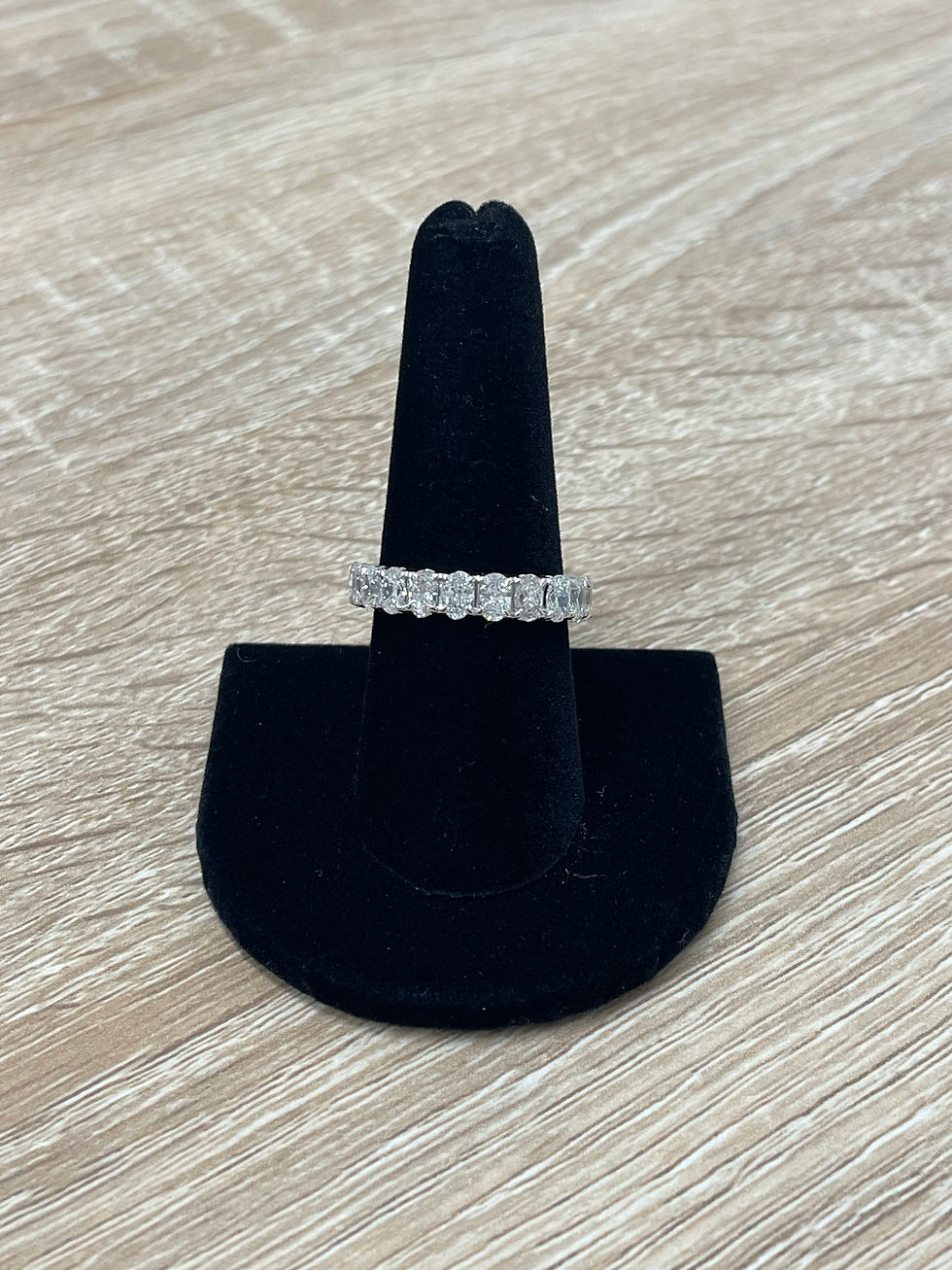 14K White Gold Eternity Ring 2.76CTW