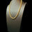 Thumbnail: 22” 7.5mm Hollow 10K Miami Cuban Necklace