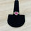 Thumbnail: 10K Heart Ring  (Magenta)