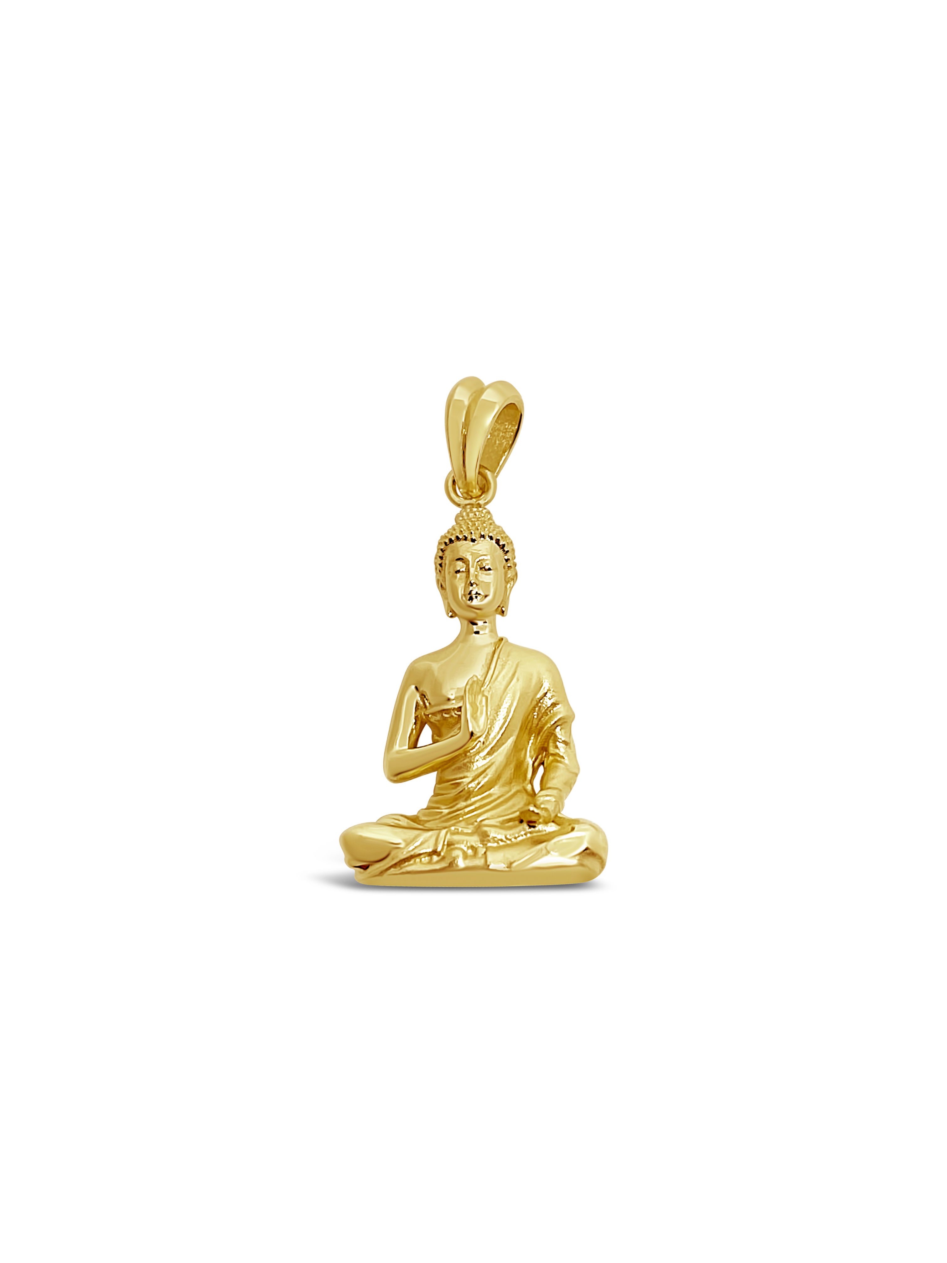 14K Sitting Buddha Pendant (Thai)