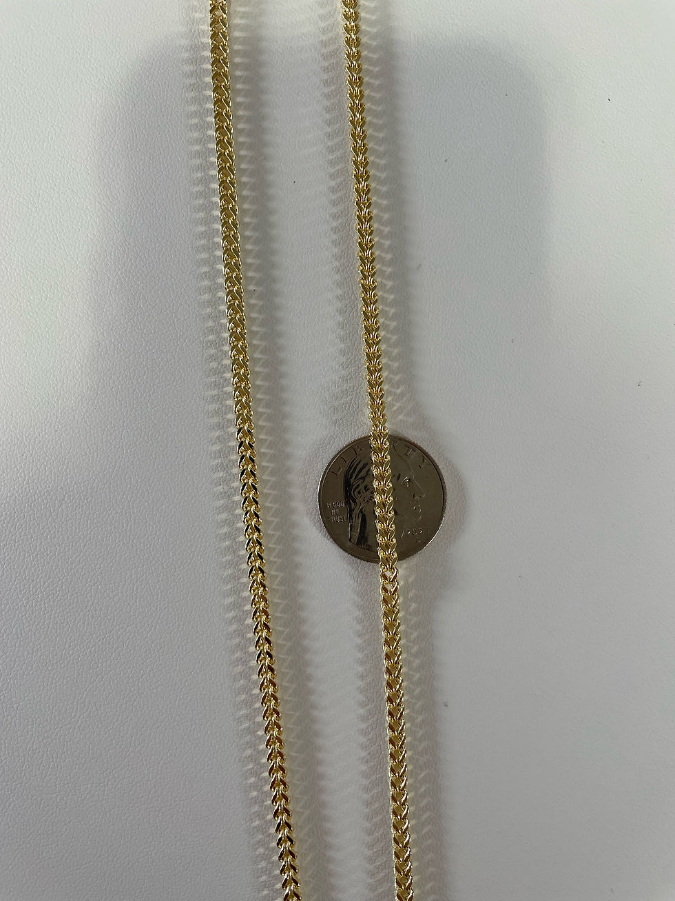 Thumbnail: 3MM Hollow 14K Franco Chain