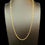 Thumbnail: 3MM Solid 14K Yellow Gold Rope Chain Rope Chains