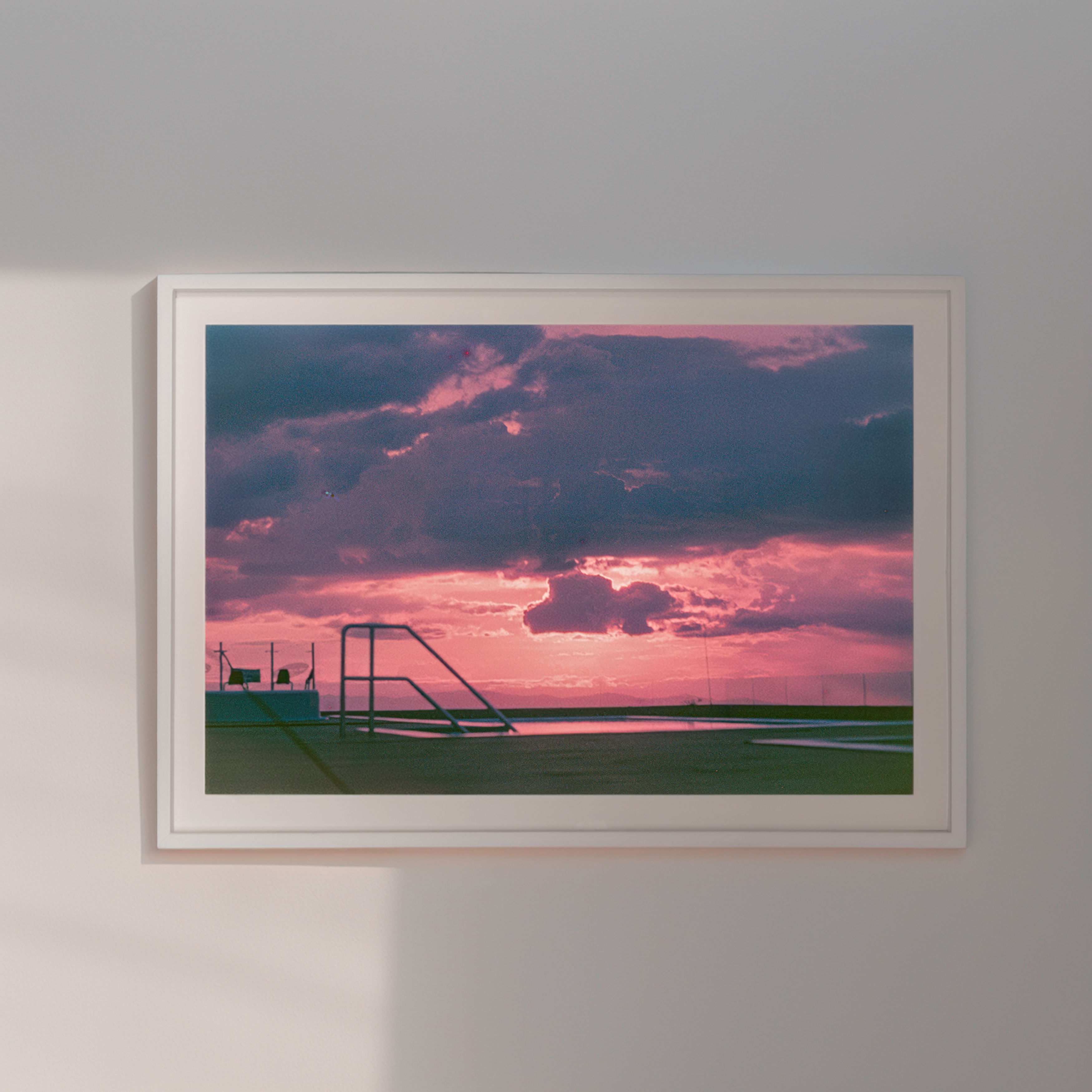 Sunset by the Pool in Quindío