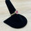 Thumbnail: 10K Heart Ring  (Magenta)