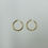 Thumbnail: 14K Yellow Gold 24.9MM Hoop Earrings 2.26g
