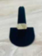 14K Yellow Gold Nugget Ring