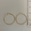 Thumbnail: 10K 47MM Yellow Gold Hoop Earrings