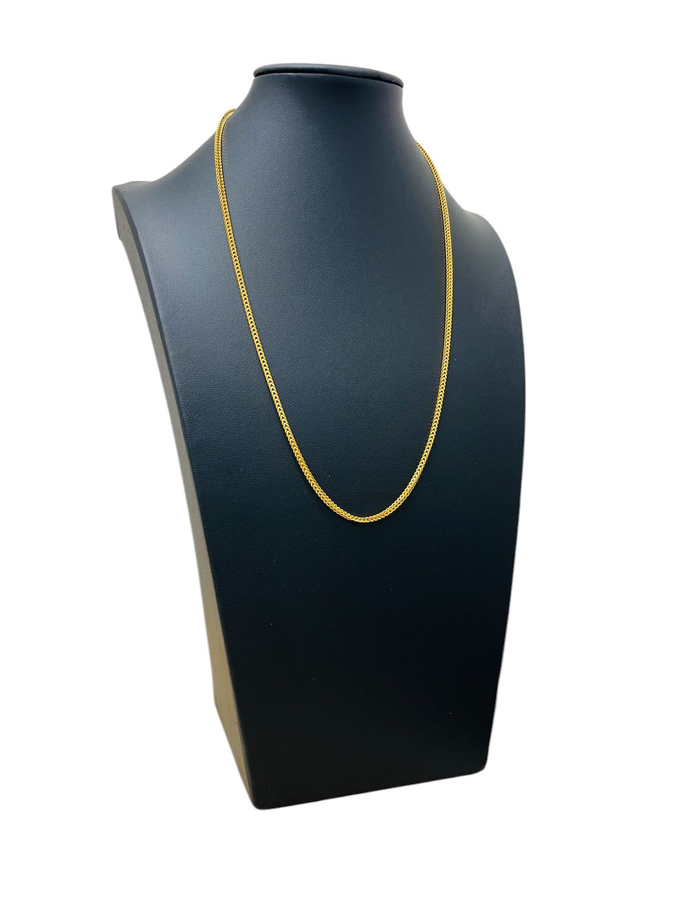 Thumbnail: 22" 22K Yellow Gold Franco Necklace