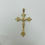 Thumbnail: 14K Yellow Gold Jesus Cross Pendant