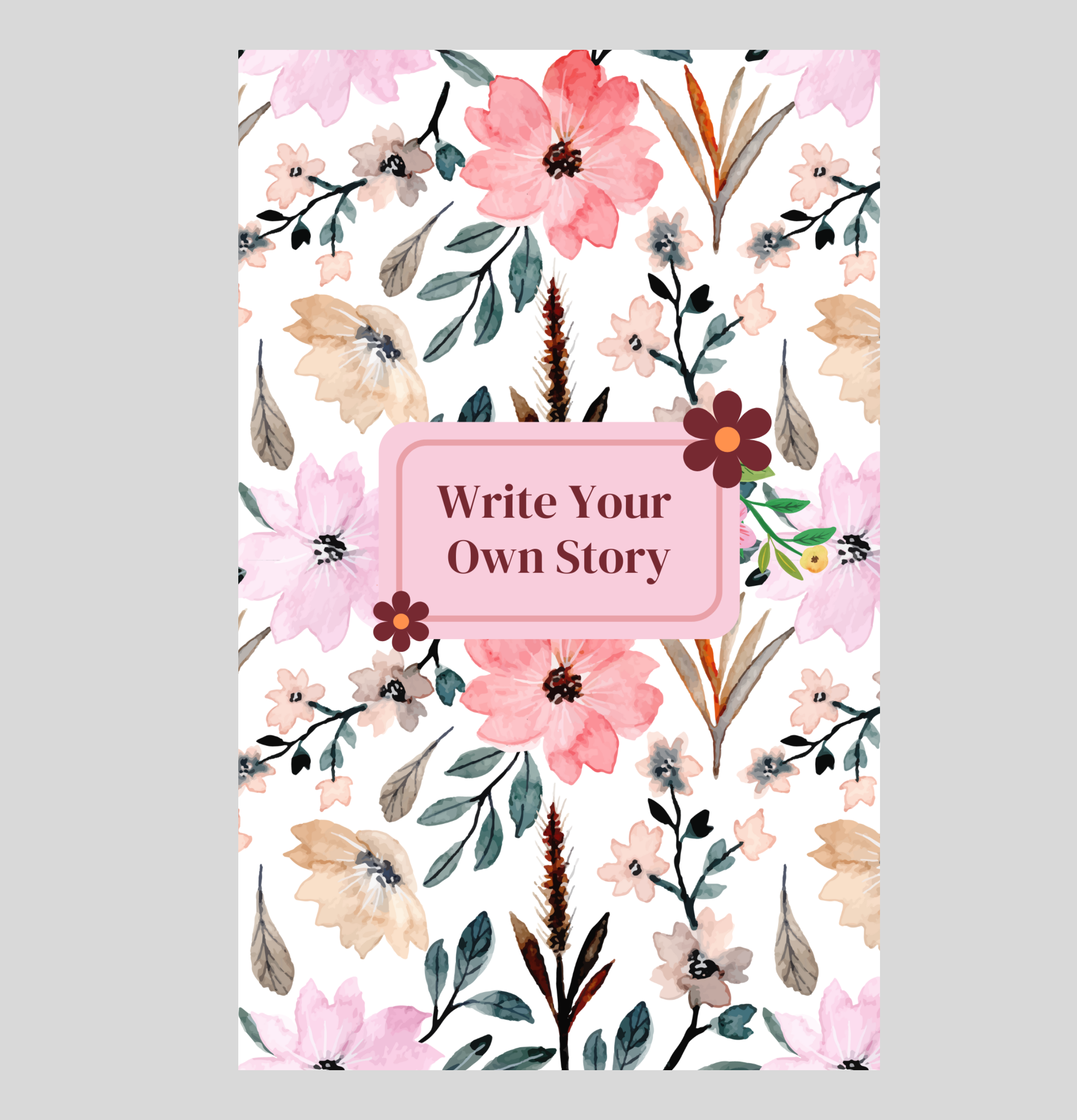 WRITE YOUR OWN STORY NOTEBOOK WITH QUOTES