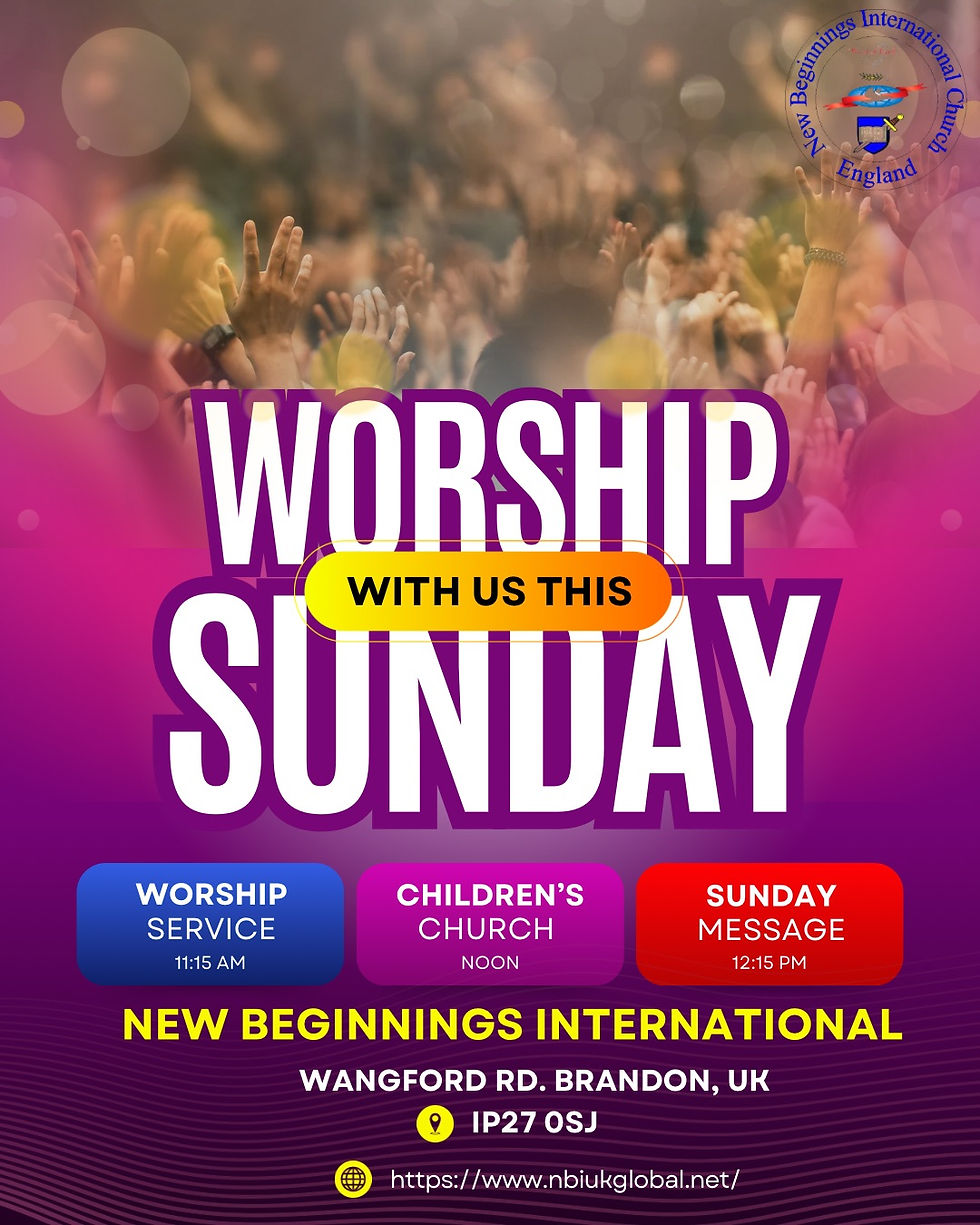 Sunday Morning Service