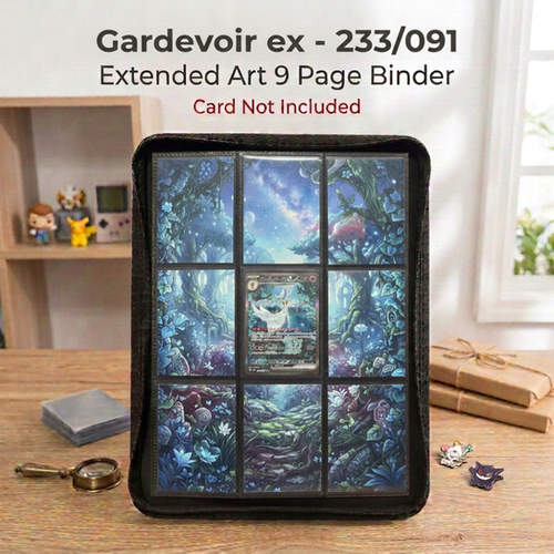 gardevoir card binder Mega 178 Extended Art Pokmon Binder Display (Digital NOWPOKE 1 Mega Evolution Mini portfolio featuring Gardevoir and Lucario Custom TCG card binders now
