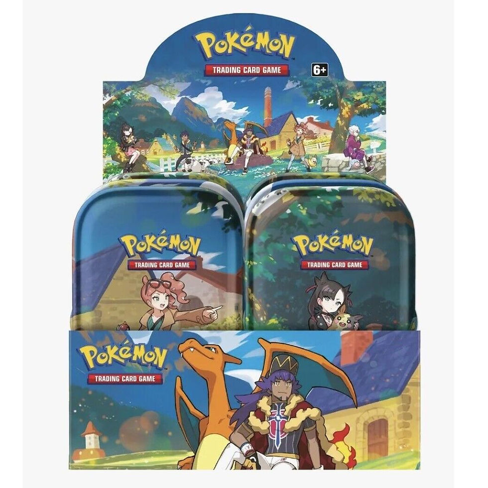 Pokemon Crown Zenith Mini Tin Display