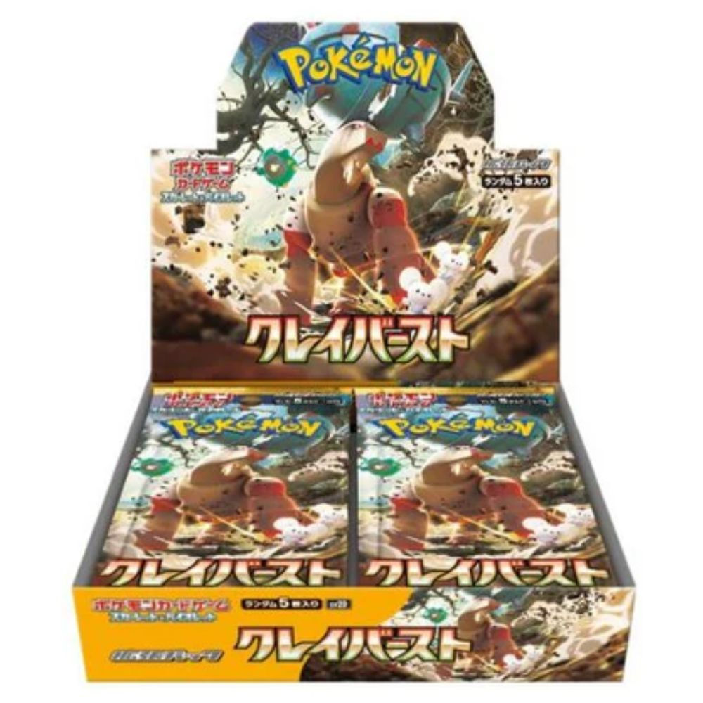 Pokemon Clay Burst sv5D Booster Box Gulf Coast Poke Stop