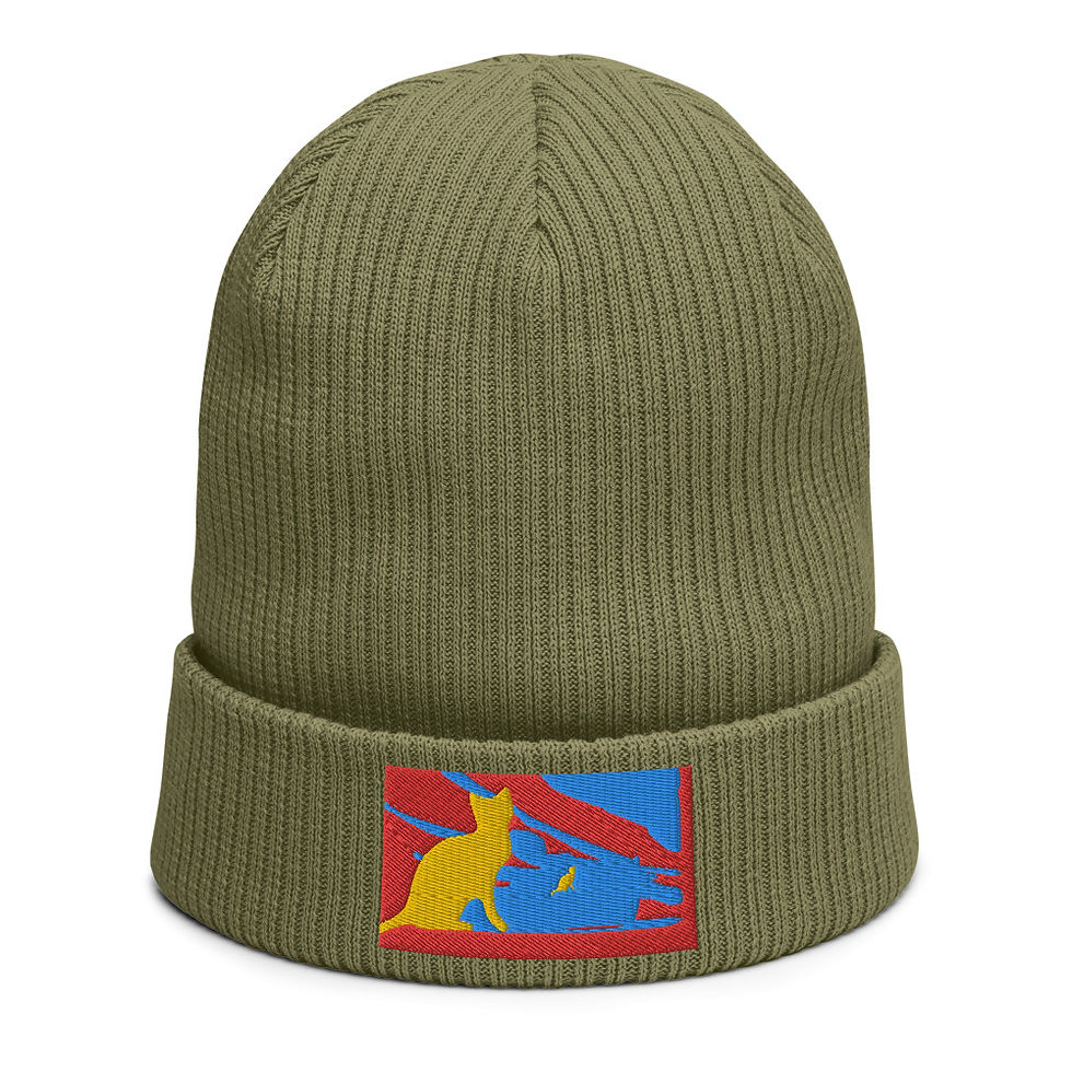 Thumbnail: Organic ribbed beanie