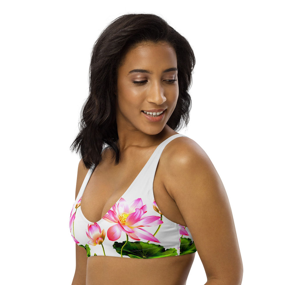 Thumbnail: Recyled padded bikini top