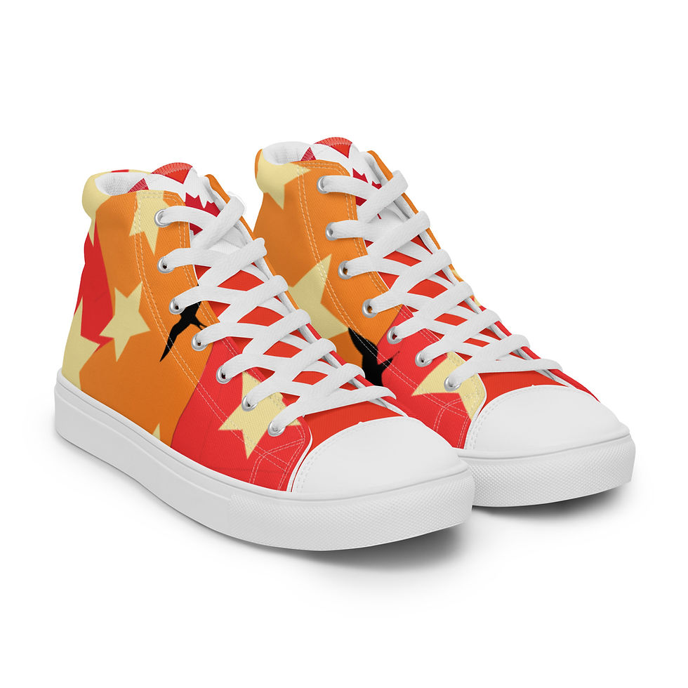 Thumbnail: Women’s high top canvas shoes