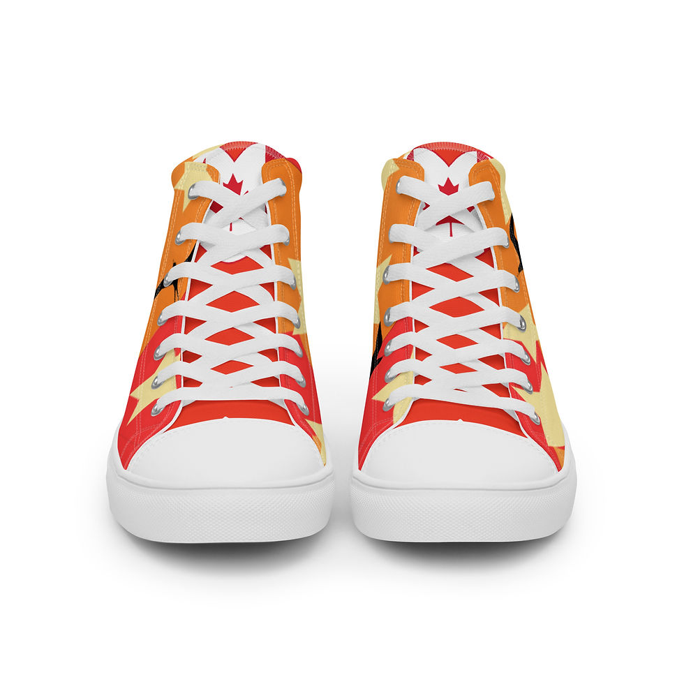 Thumbnail: Women’s high top canvas shoes