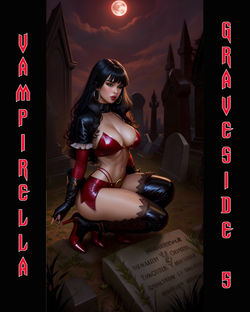 Vampirella Graveside 5