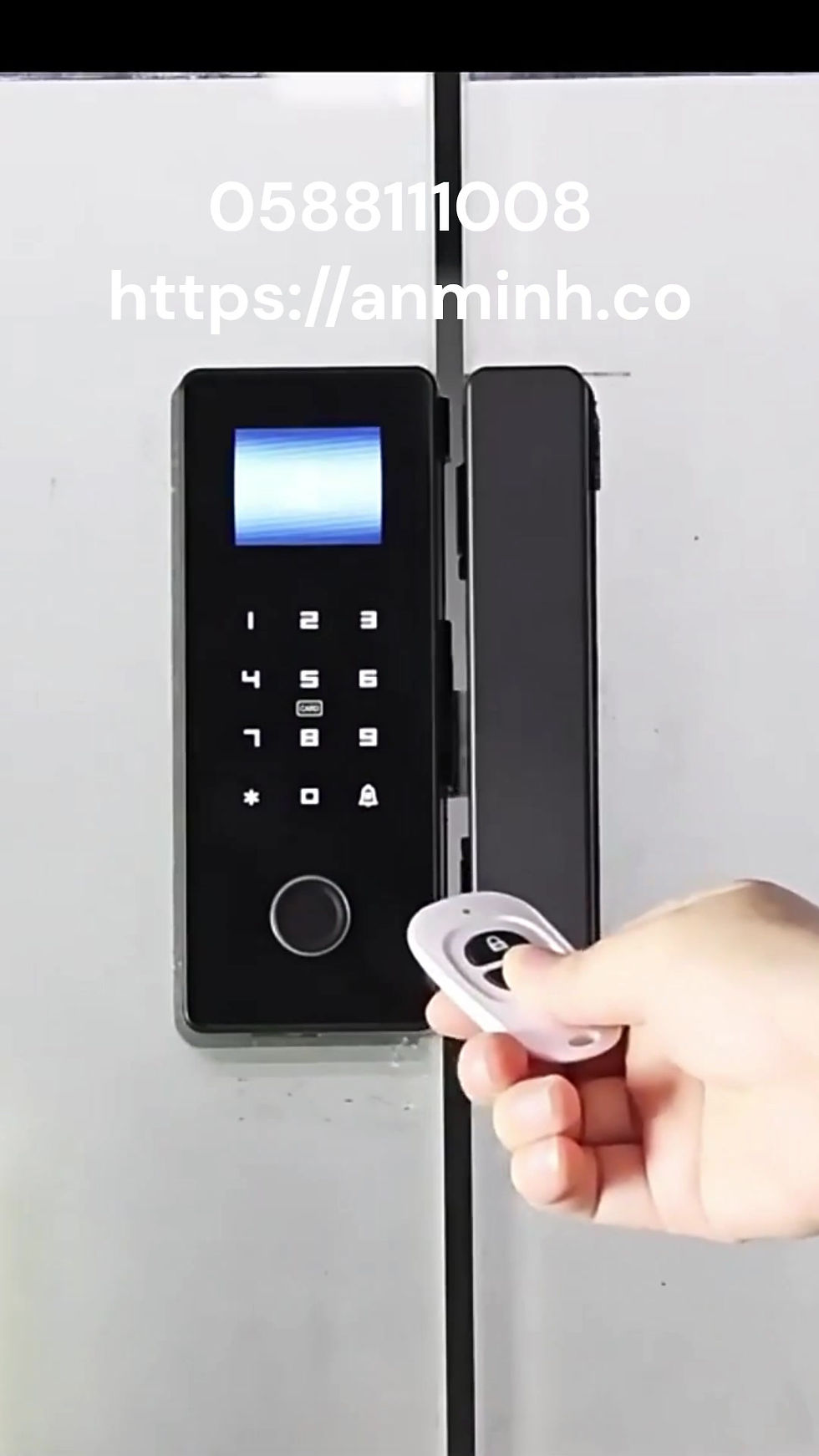 Thumbnail: Khóa cửa kính AM-W15