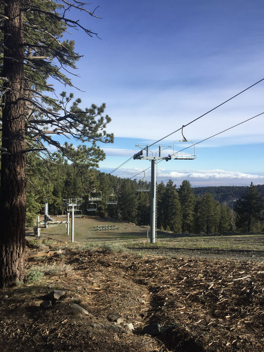 מביג בר לייק ל- Wrightwood