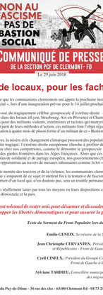 CPRESSE A Pas de locaux pour les fachos.