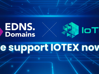 EDNS partners with IoTeX strengthening its multichain expansion!
