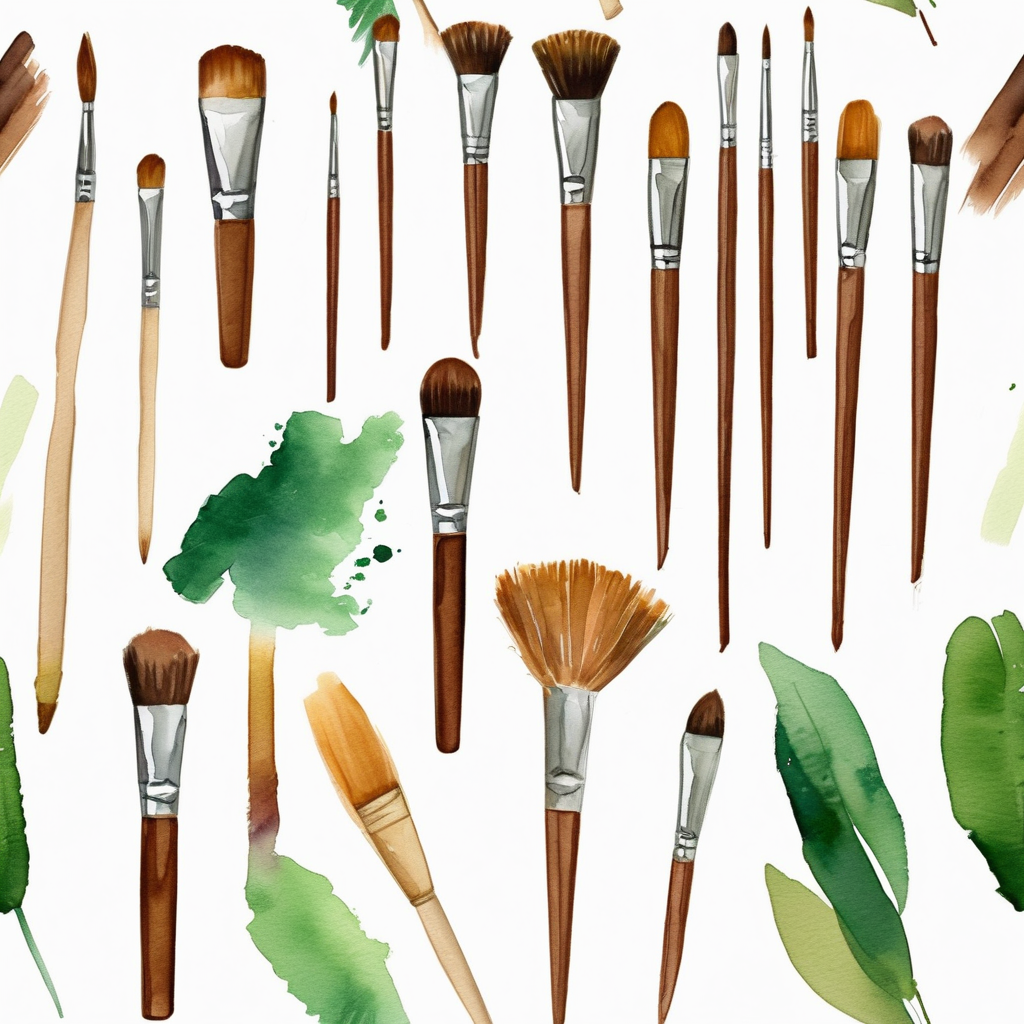 Watercolor Brush Set