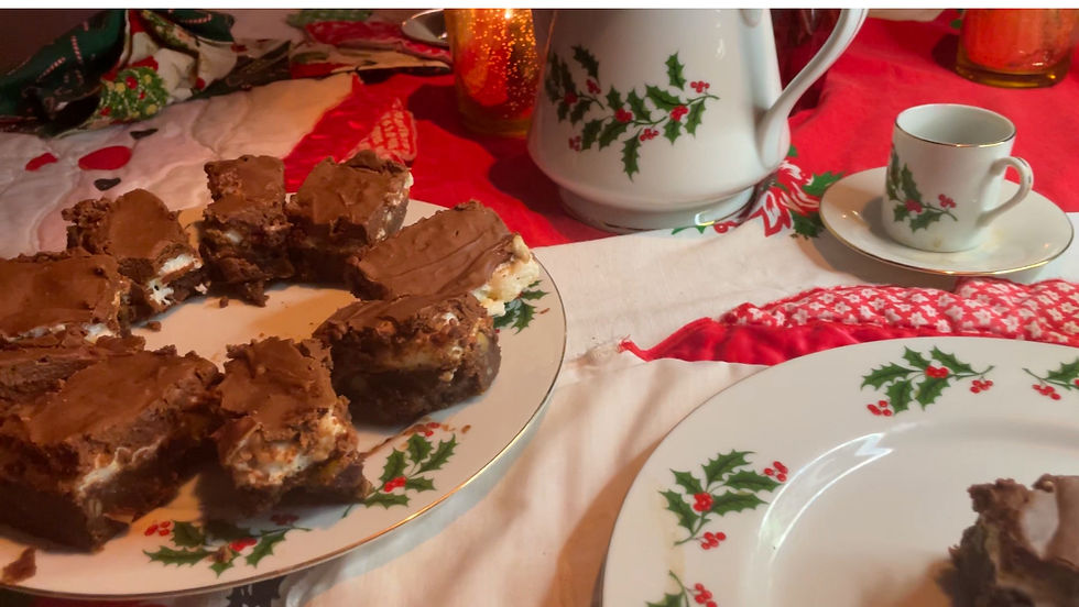 Decadent and chocolatey Mississippi Mud Cake