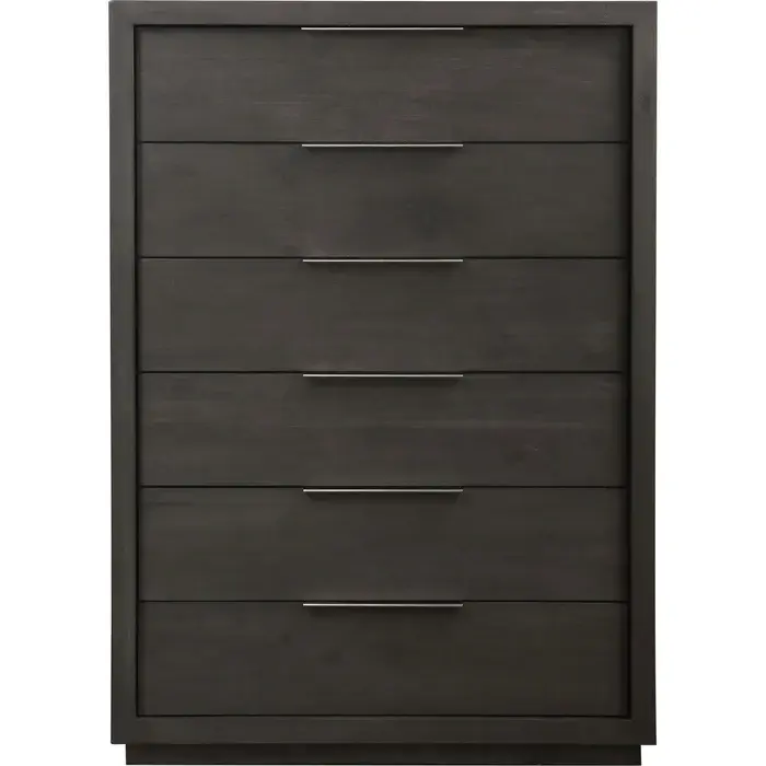 Thumbnail: Oxford Six Drawer Chest in Basalt Grey