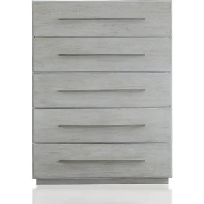 Thumbnail: Destination Five Drawer Chest in Cotton Grey