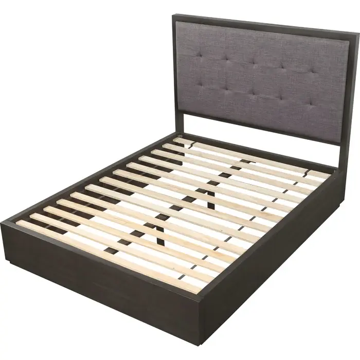 Thumbnail: Oxford Upholstered Platform Bed in Dolphin