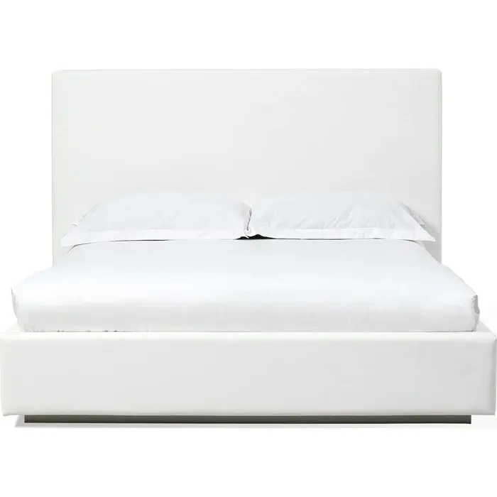 Thumbnail: One Upholstered Platform Bed in Pearl