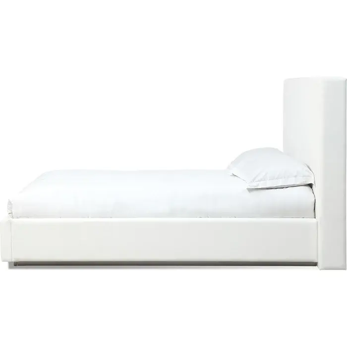 Thumbnail: One Upholstered Platform Bed in Pearl