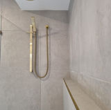 Inside the shower of a bathroom designed by Milu Designs