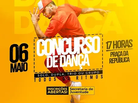 Concurso de Dança vai agitar Valença, dia 06 de maio.