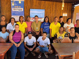 Qualiturismo Bahia inicia curso de formação para garçons no Guaibim